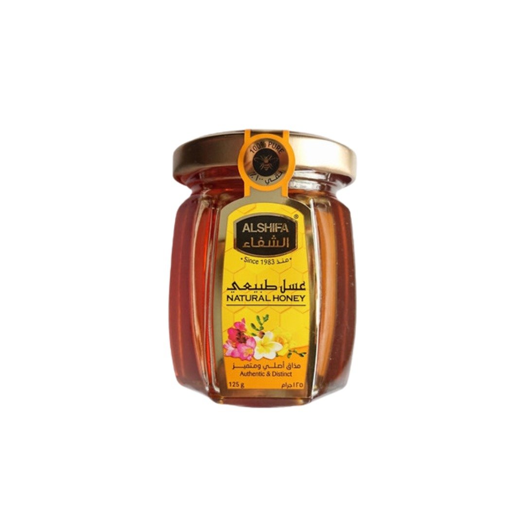 AL SHIFA Natural Honey 125g - IMPORTNESIA