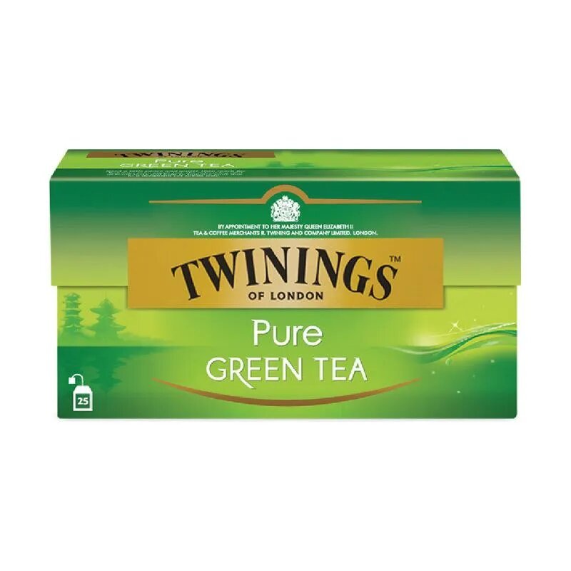 TWININGS Pure Green Tea - IMPORTNESIA